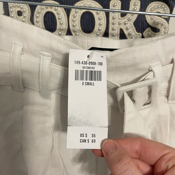 Abercrombie & Fitch linen shorts NWT! - Picture 2 of 2